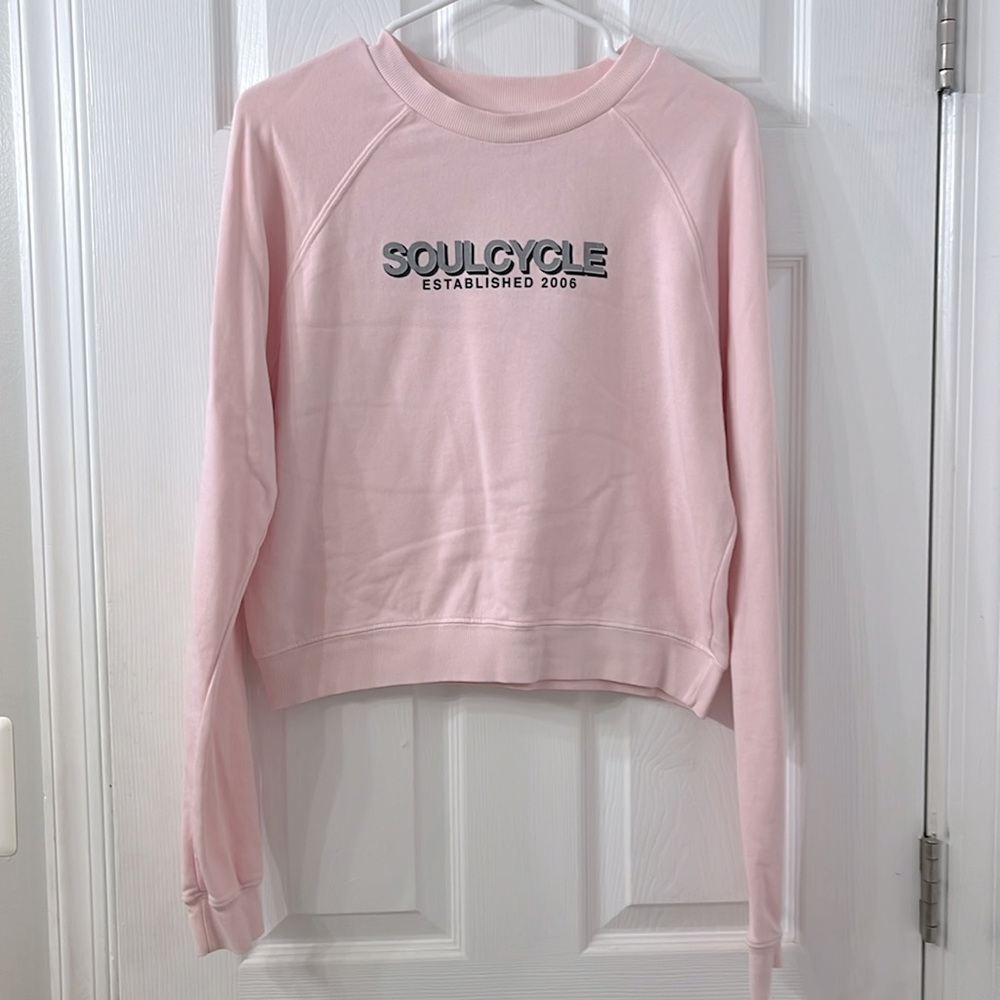 Soulcycle Pink Sweatshirt